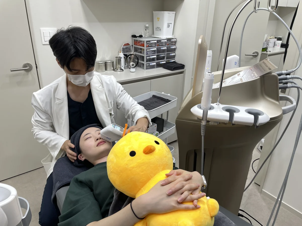 激光管理方案操作过程 丽贝瑞RE:BERRY江南 首尔韩国