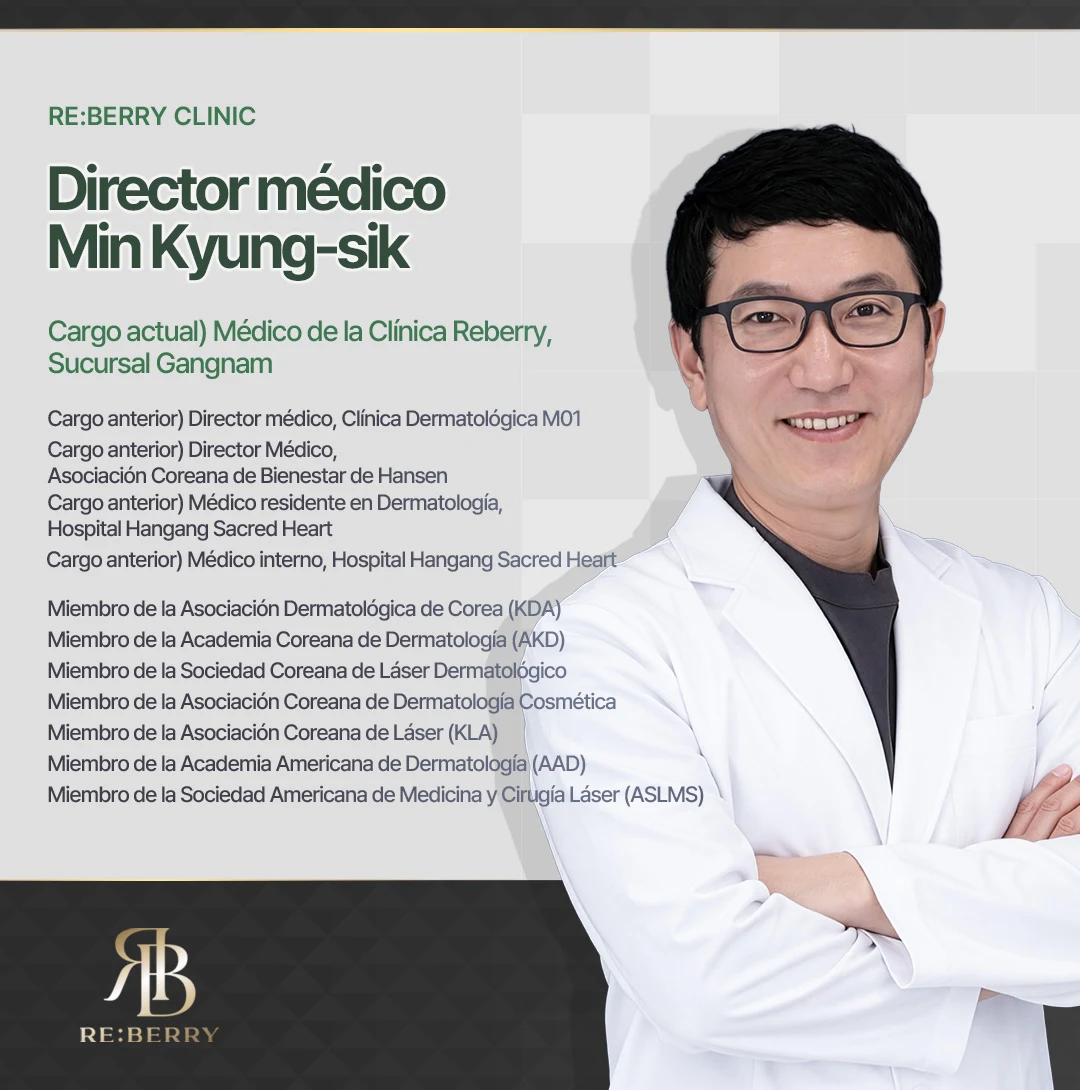 Min Kyung-sik — Director médico, Clínica Reberry Sucursal Gangnam