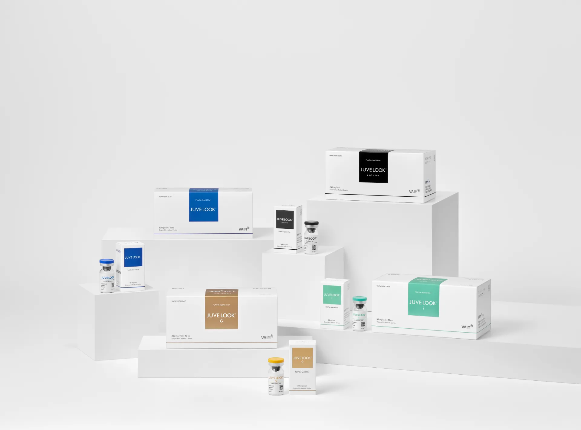 Water glow injection products including Juvelook and Rejuran at RE:BERRY Gangnam Seoul clinic