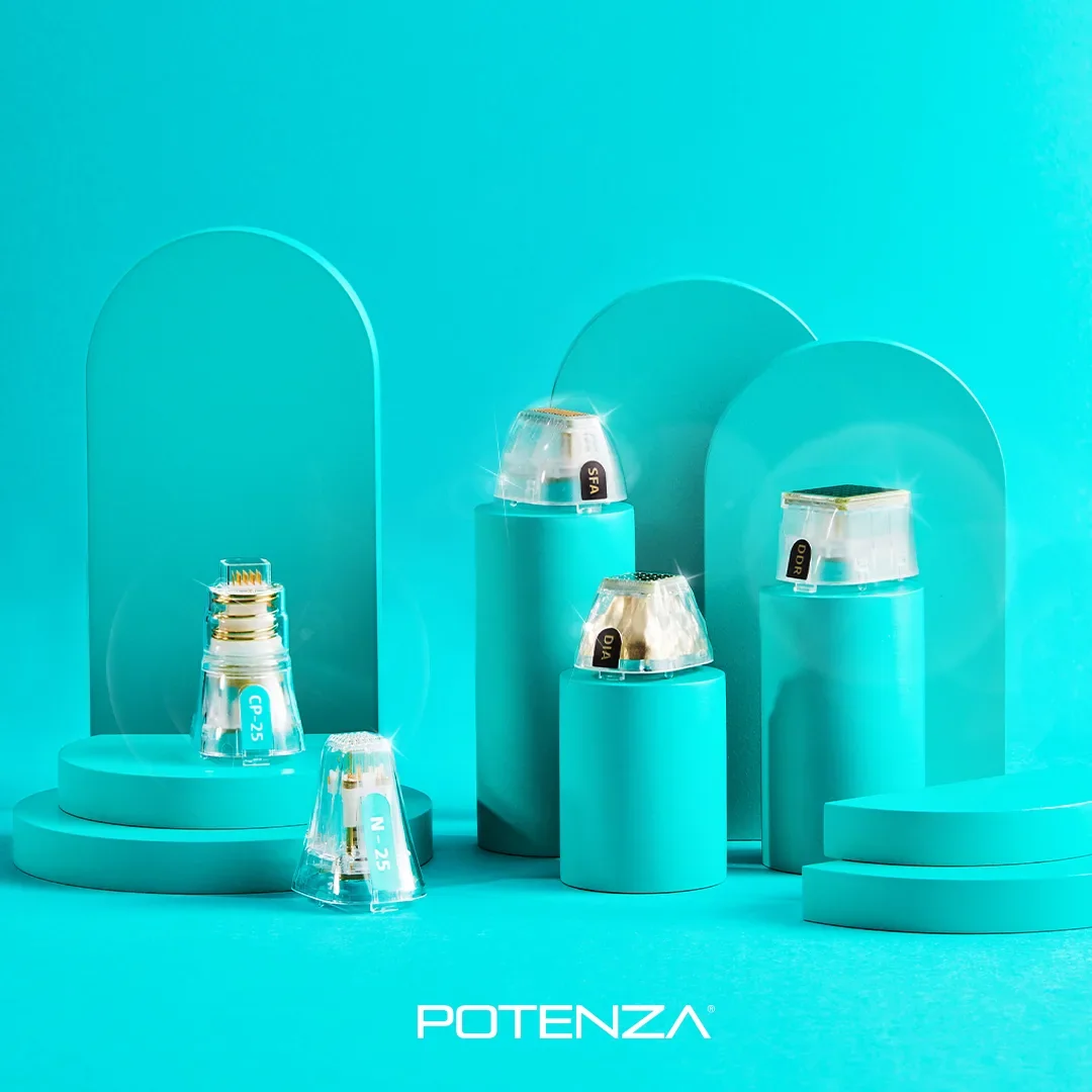 油皮管理Potenza黄金射频微针操作 丽贝瑞RE:BERRY江南