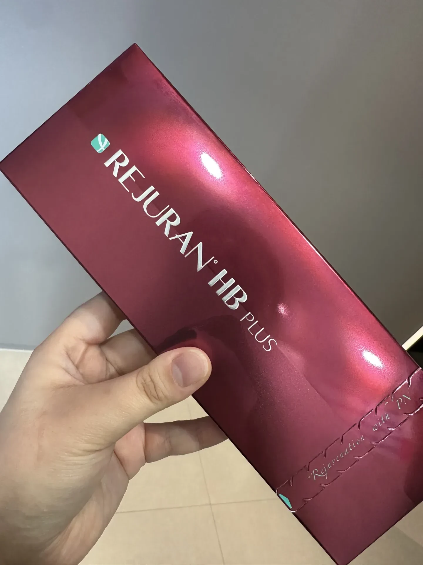 Genuine MFDS-approved Rejuran HB product at RE:BERRY Gangnam Seoul