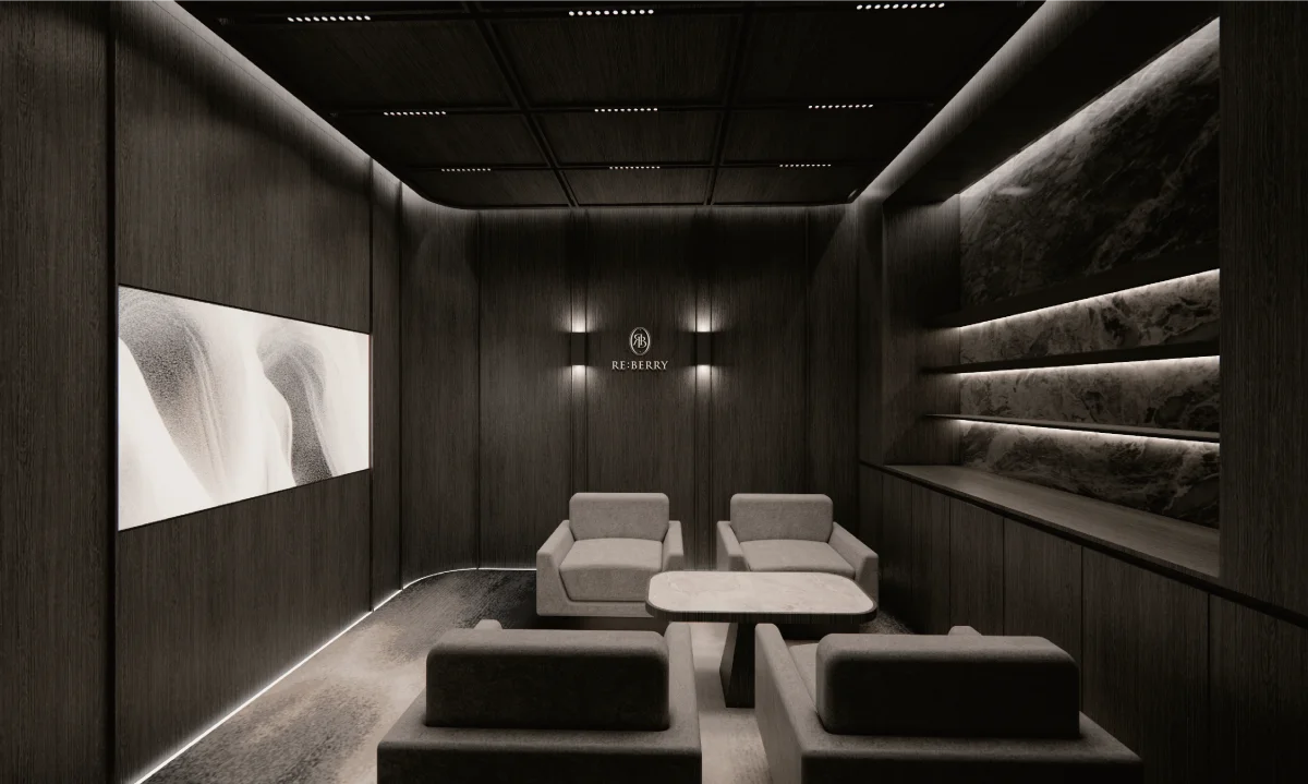 RE:BERRY Gangnam consultation room for Rejuran Healer skin regeneration assessment