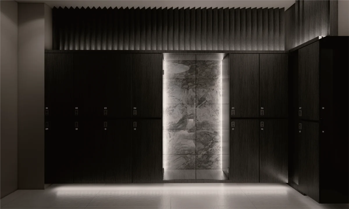 RE:BERRY Gangnam vitamin injection preparation area with pharmaceutical-grade supplies