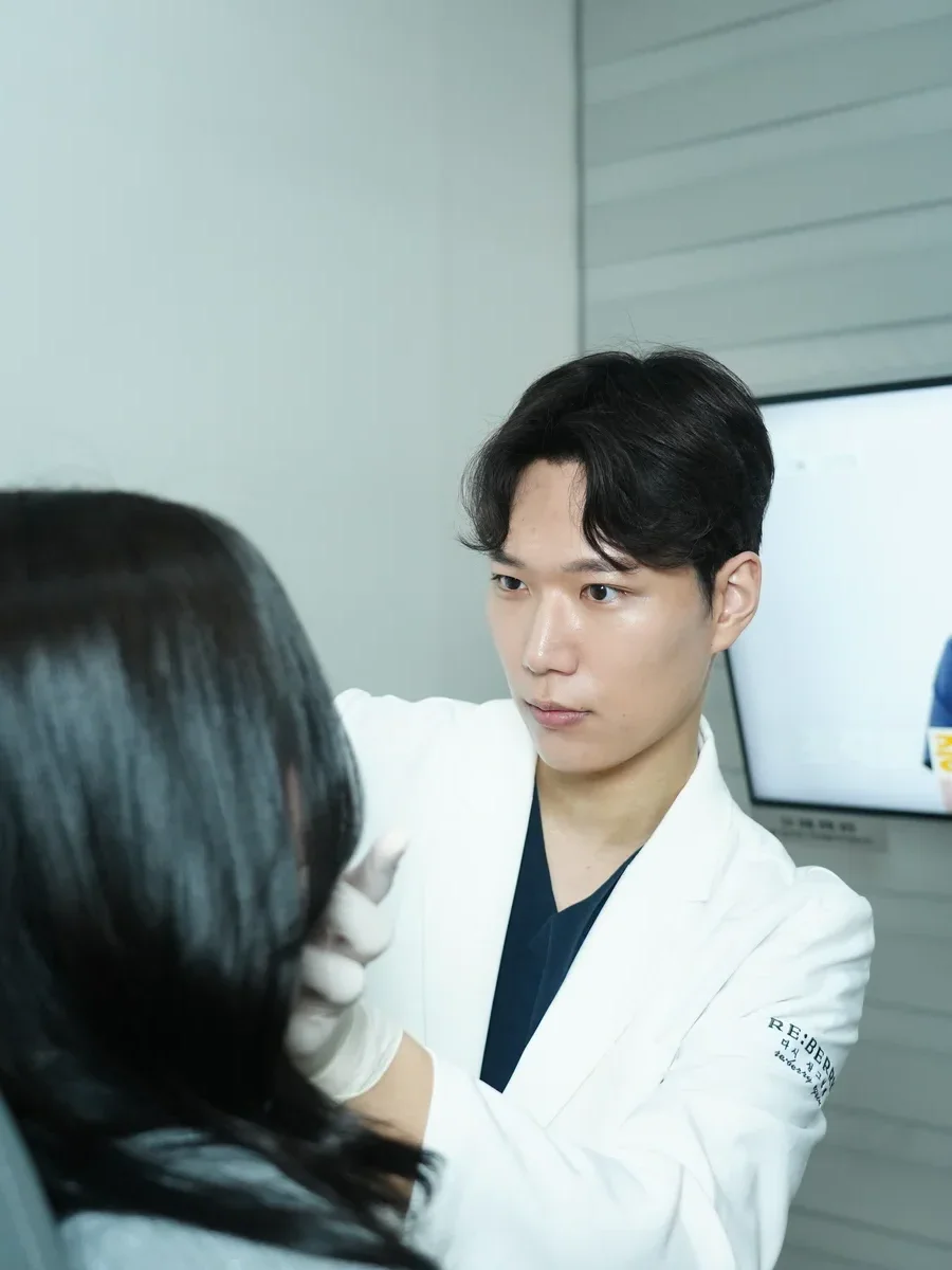 Treatment preparation for POTENZA RF at RE:BERRY Incheon Airport