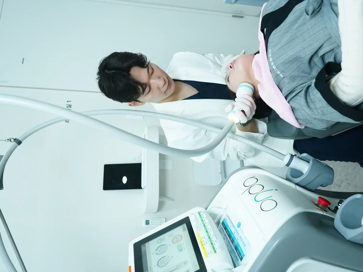 PDO thread lift procedure at RE:BERRY Incheon Airport Korea