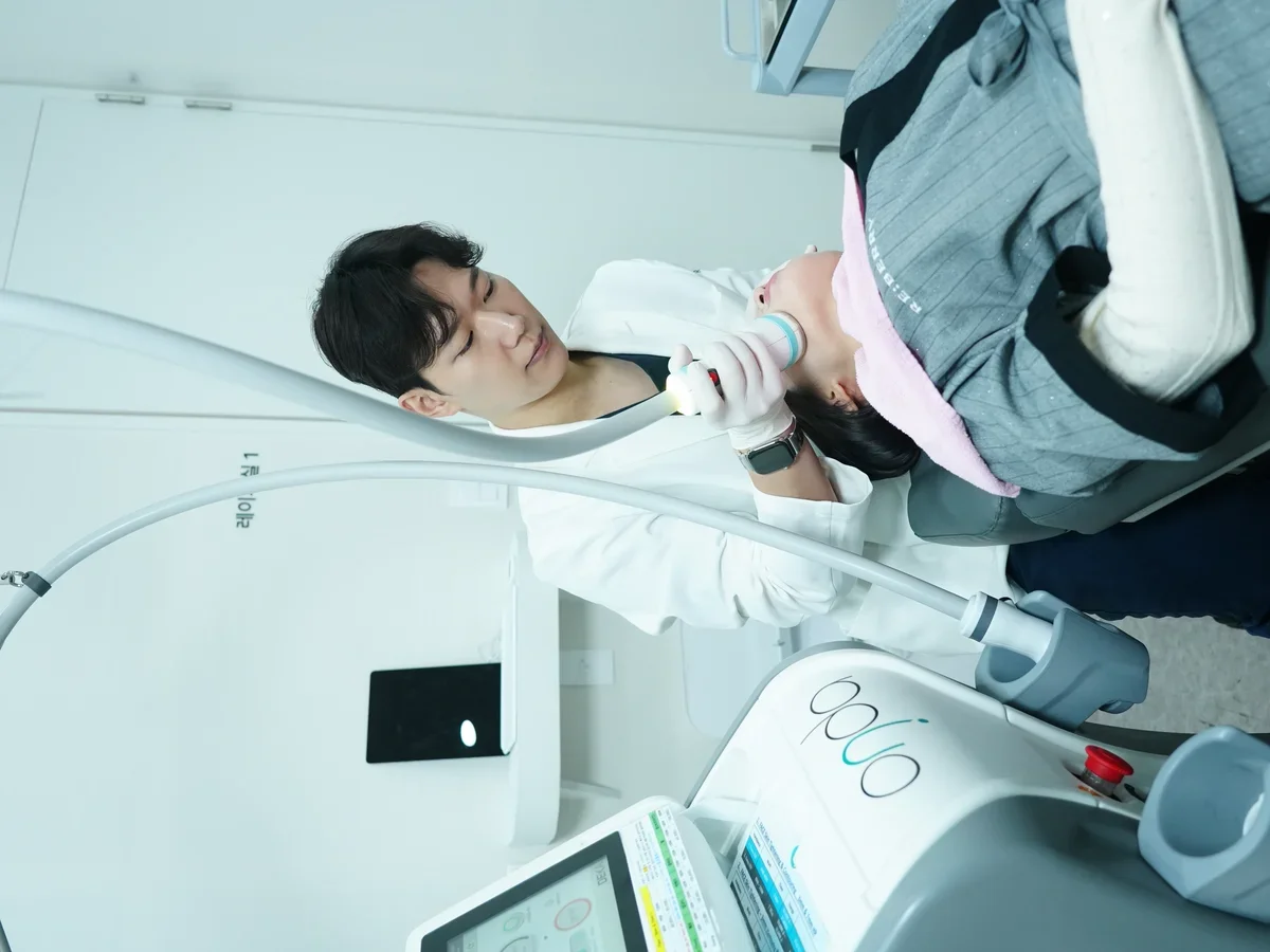 BHA deep extraction step of AquaPeel at RE:BERRY Incheon Airport