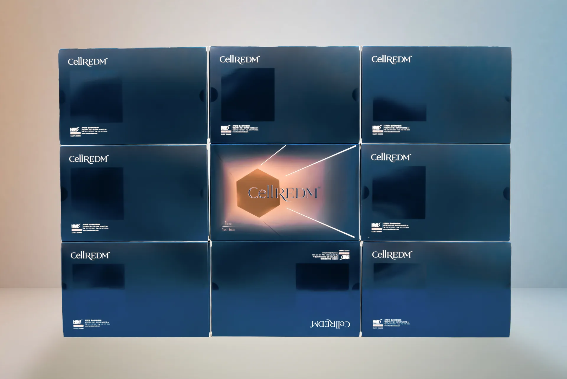 CellREDM stem cell collagen treatment product at RE:BERRY Incheon Airport