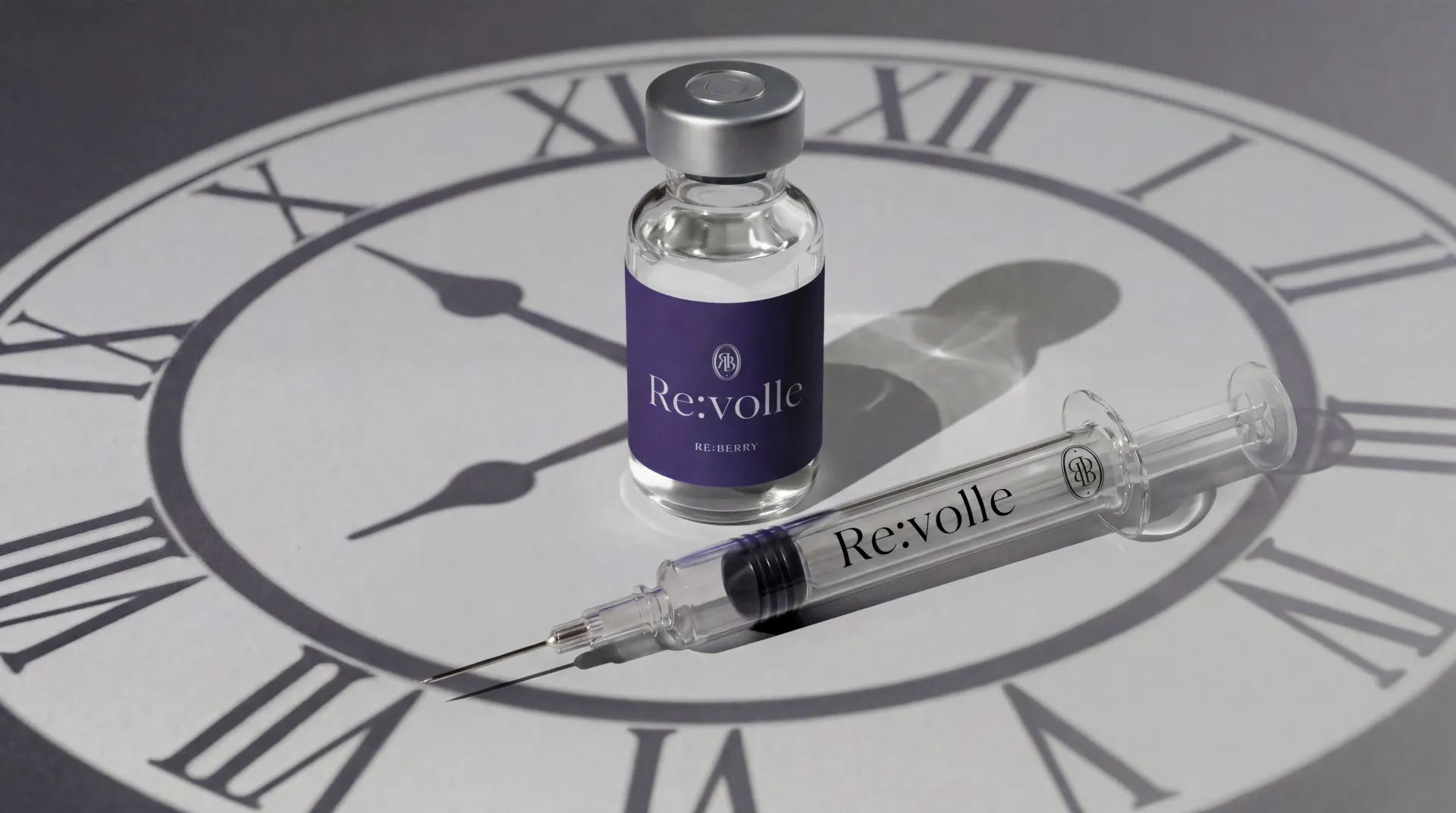 Revolle Volume and LENA filler products for nasolabial fold treatment at RE:BERRY Korea