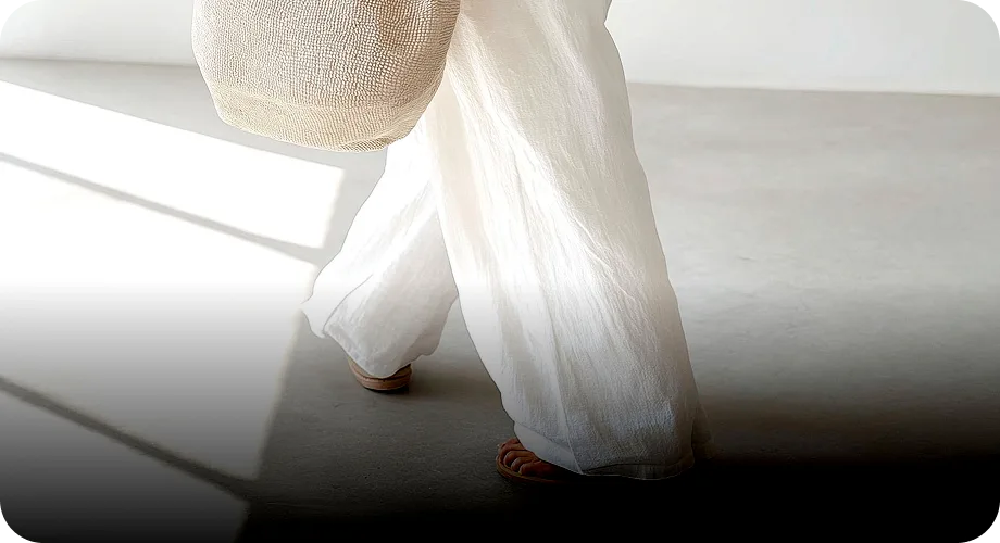 자연스러운 다리 라인 완성