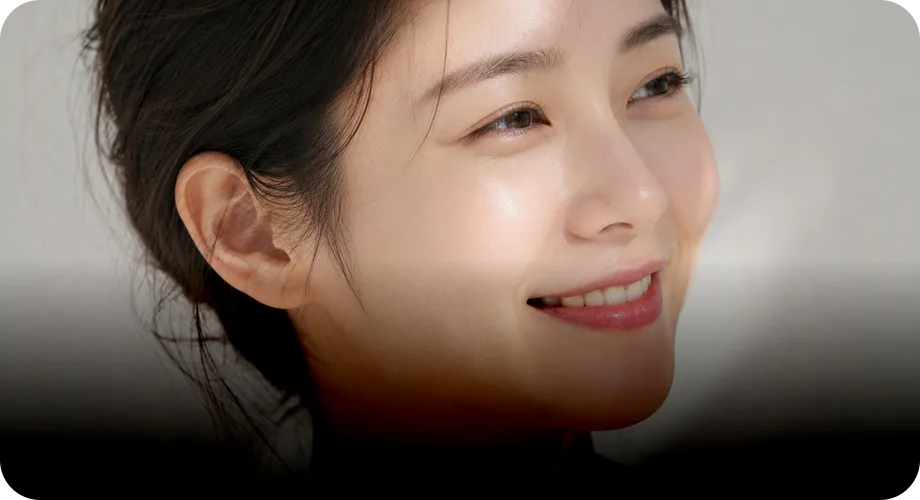 자연스러운 표정 유지