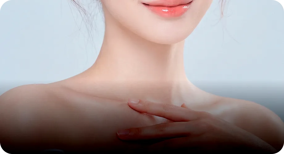 발달한 승모근의 매끈한 라인 개선