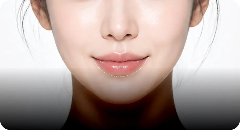 즉각적인 입술 볼륨 형성