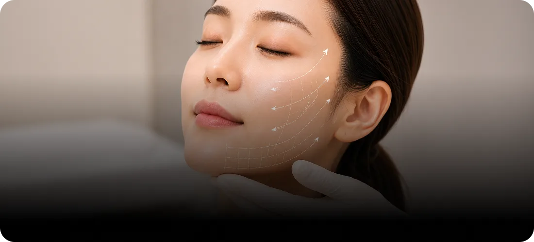 STEP 2. 마취크림 도포