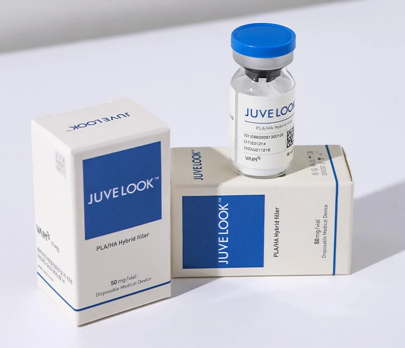 Juvelook PLA/HA hybrid filler vial and packaging — RE:BERRY Gangnam