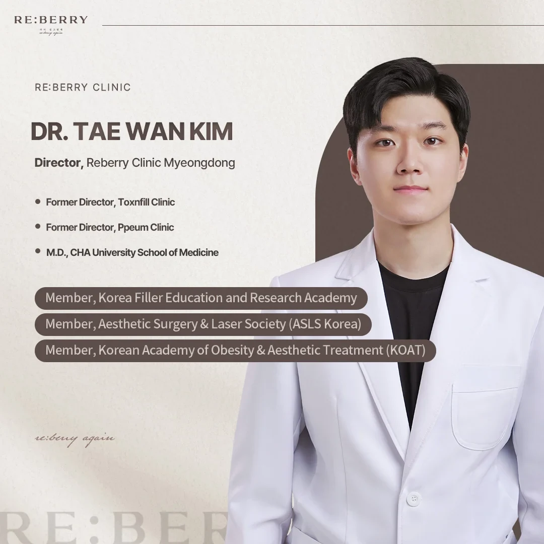 Dr. Tae-Wan Kim, Director, RE:BERRY Myeongdong (License 147204)