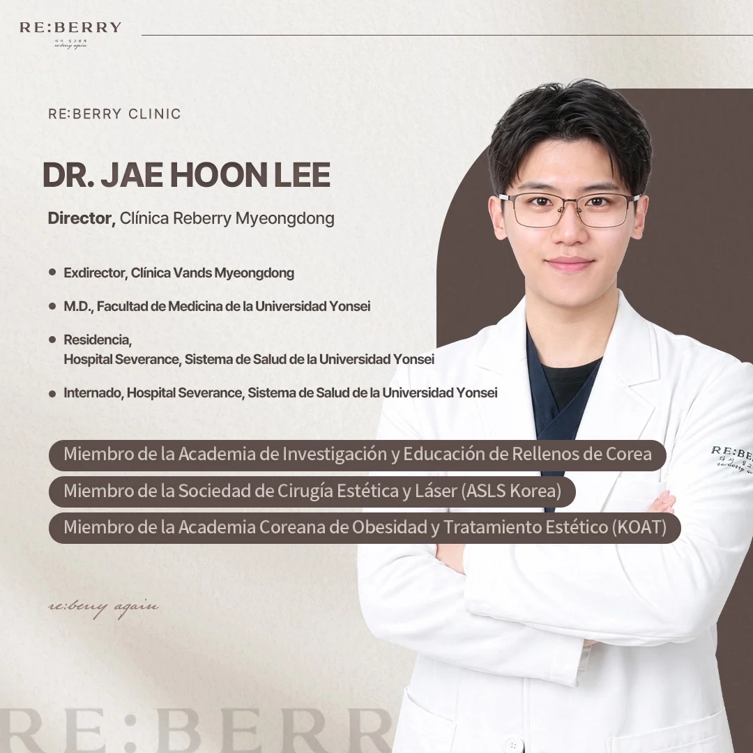 Dr. Jae-Hoon Lee, Director, Clínica RE:BERRY Myeongdong