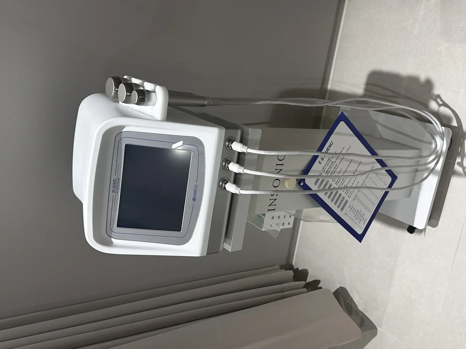 LDM ultrasound aftercare therapy for post-treatment healing