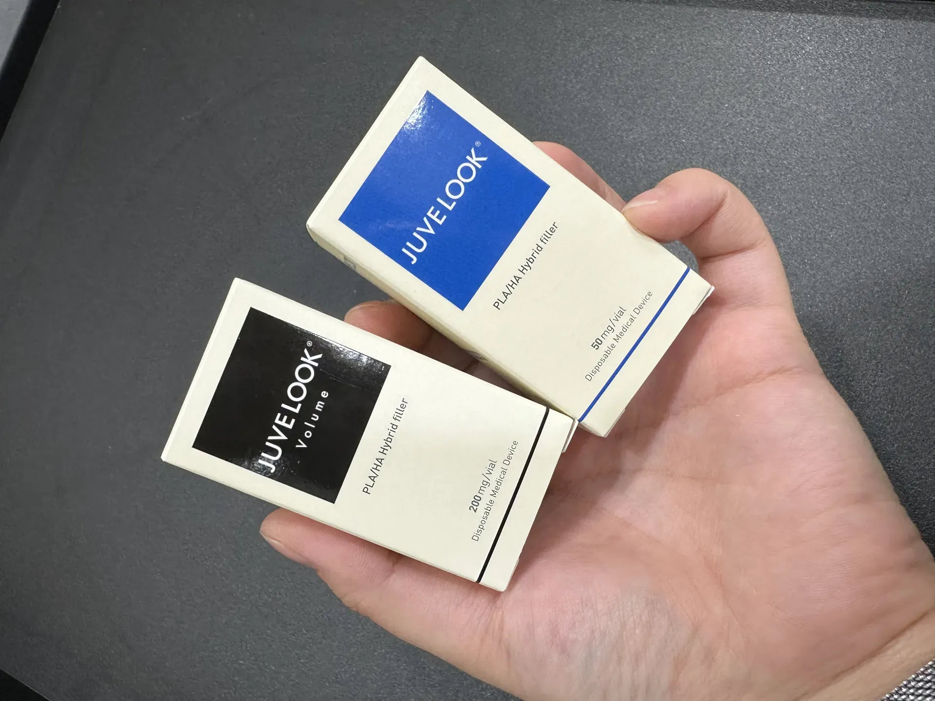 Juvelook skin booster application after blackhead treatment