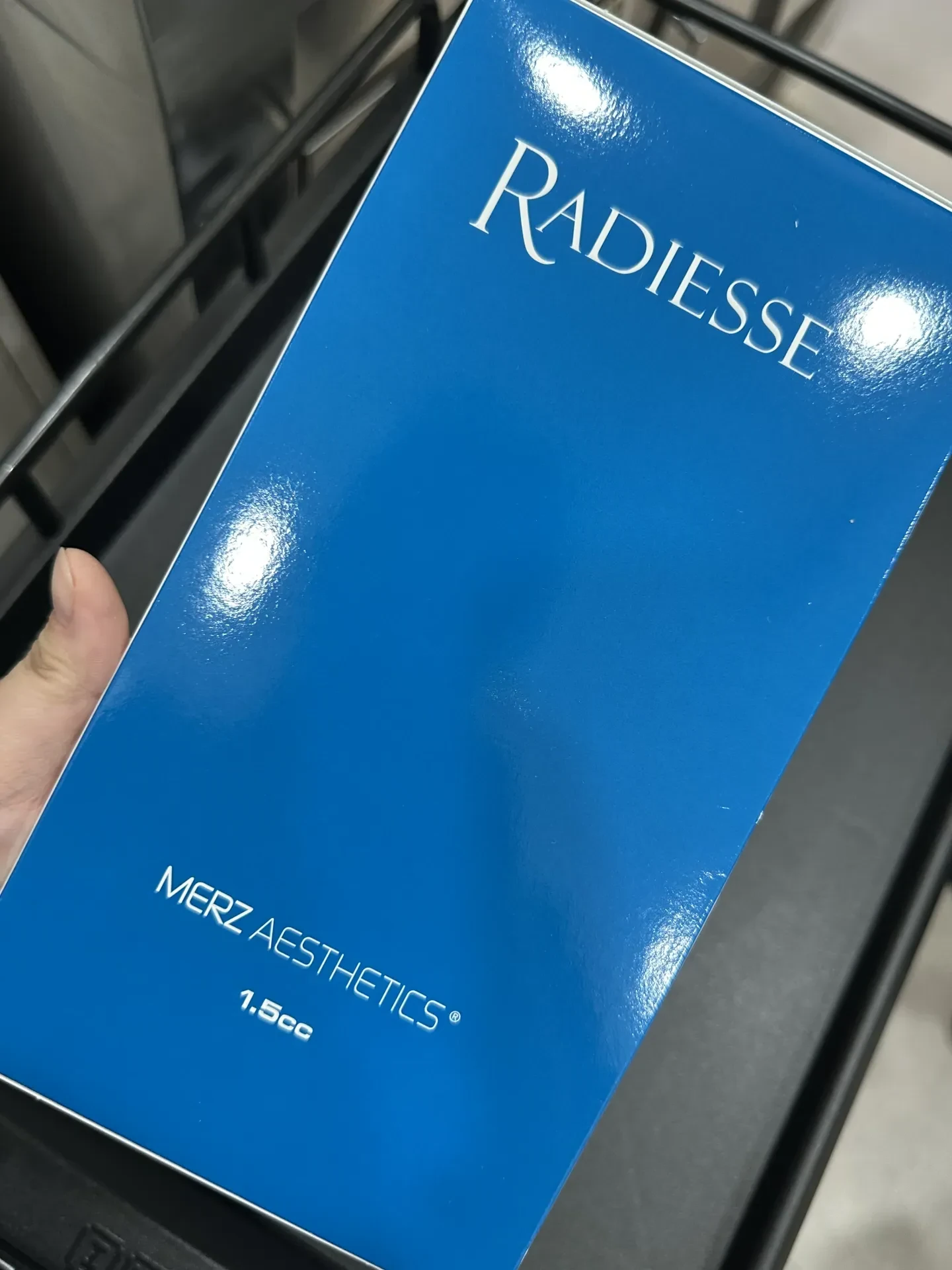 Radiesse CaHA filler syringe used in Radiesse Korea price protocol at RE:BERRY Myeongdong Seoul