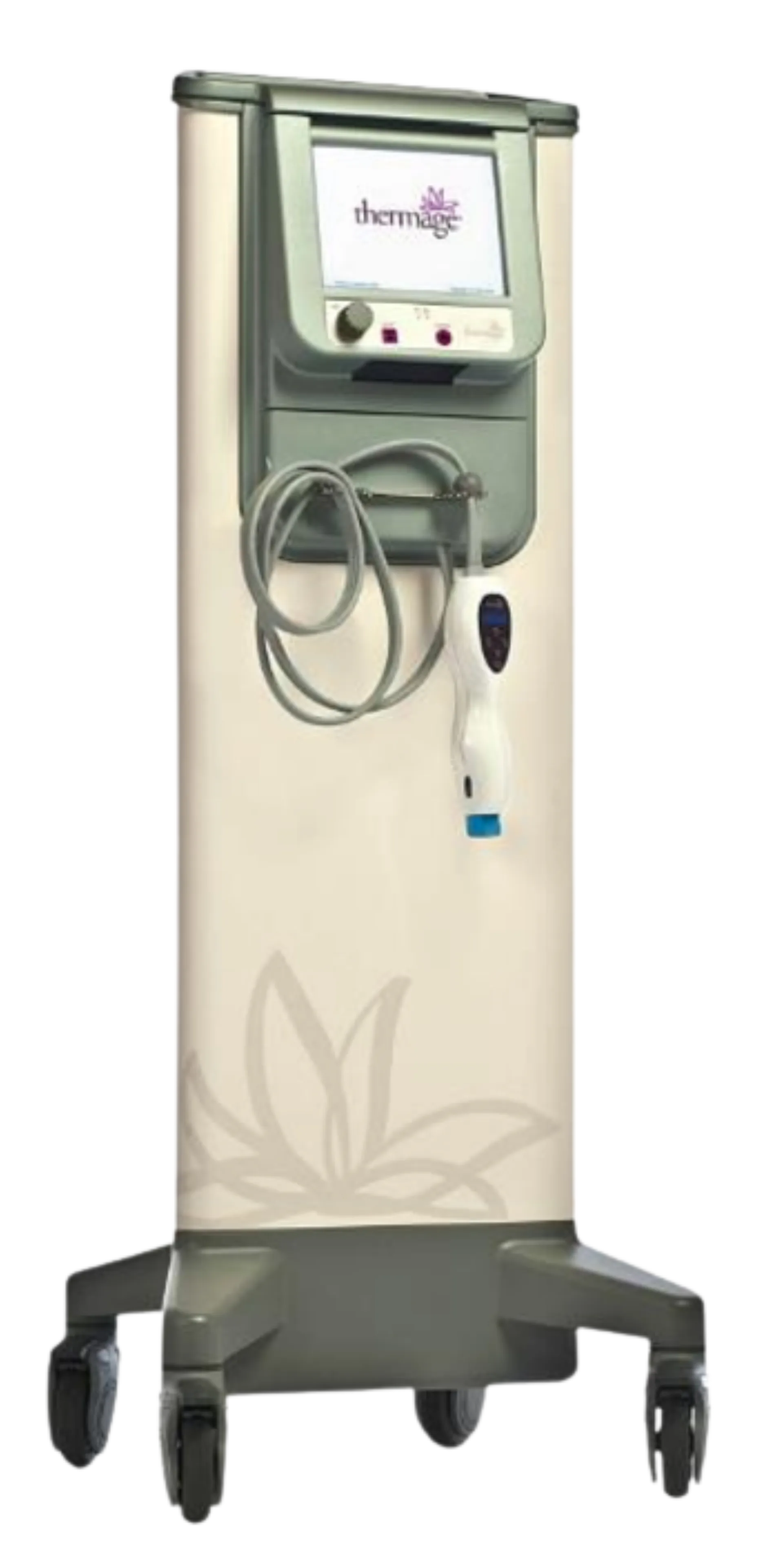 Thermage FLX device delivering monopolar RF energy