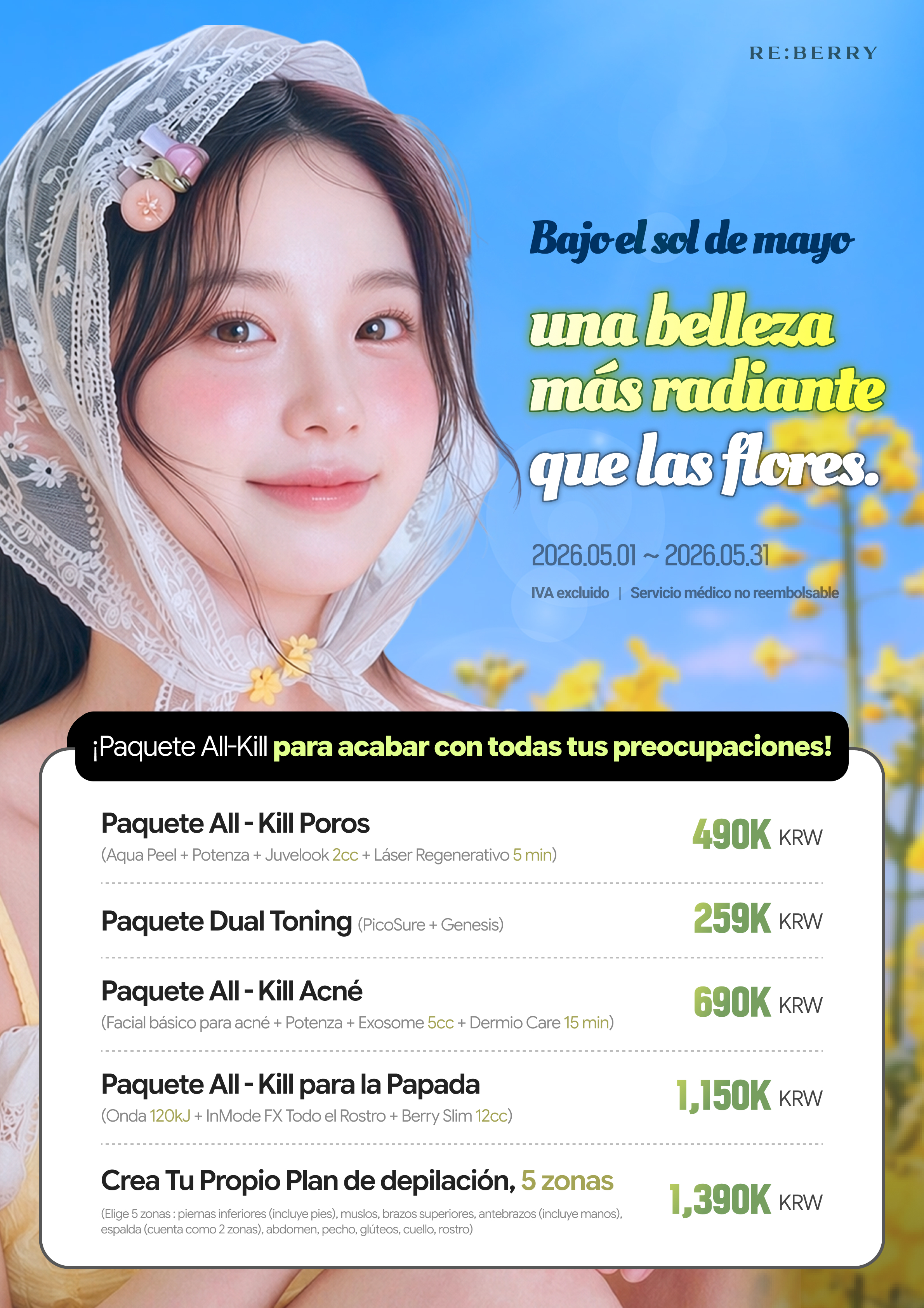 RE:BERRY Myeongdong Mayo 2026 Promoción Página 7 — Ofertas y precios