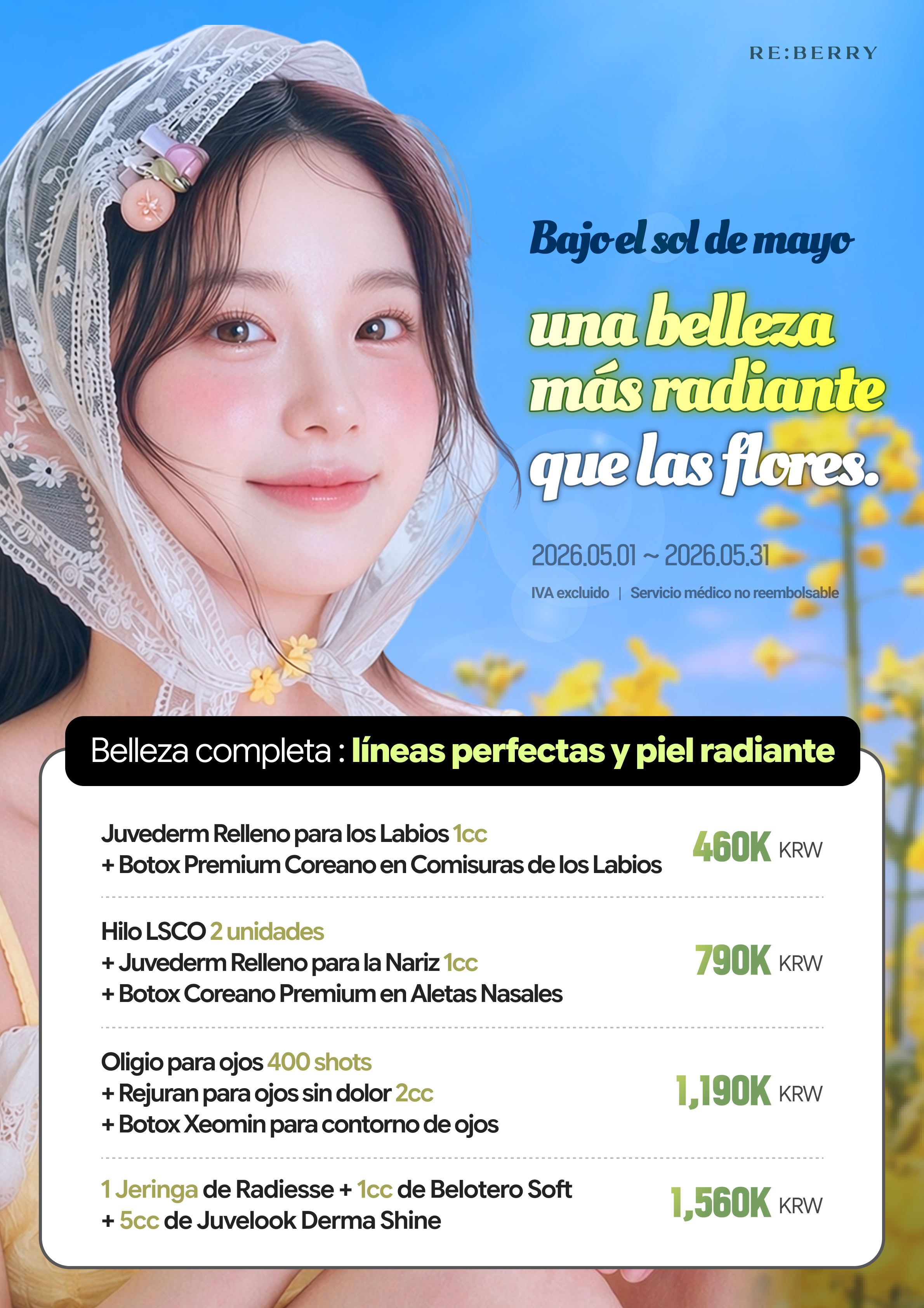 RE:BERRY Myeongdong Mayo 2026 Promoción Página 8 — Ofertas y precios