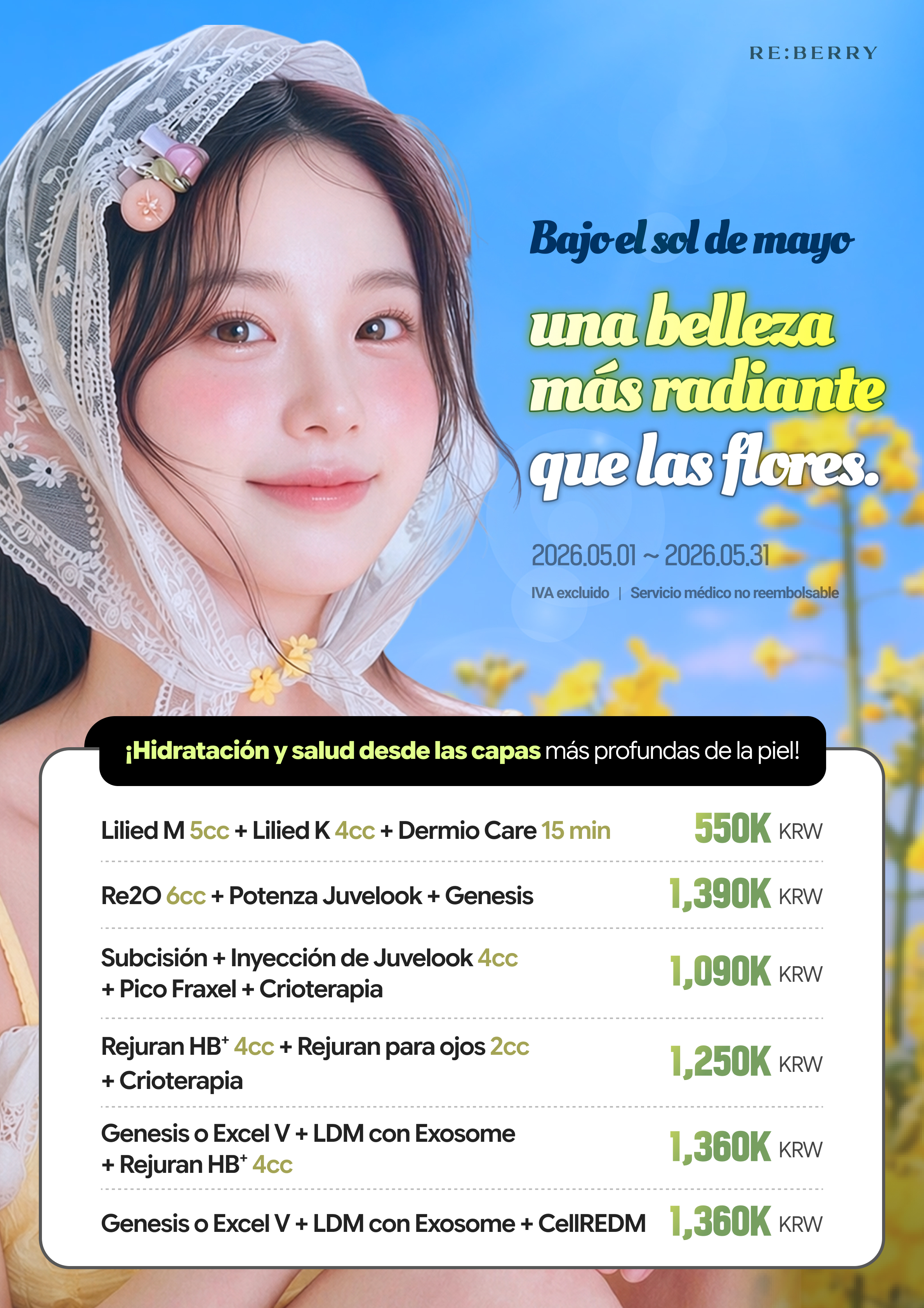 RE:BERRY Myeongdong Mayo 2026 Promoción Página 9 — Ofertas y precios