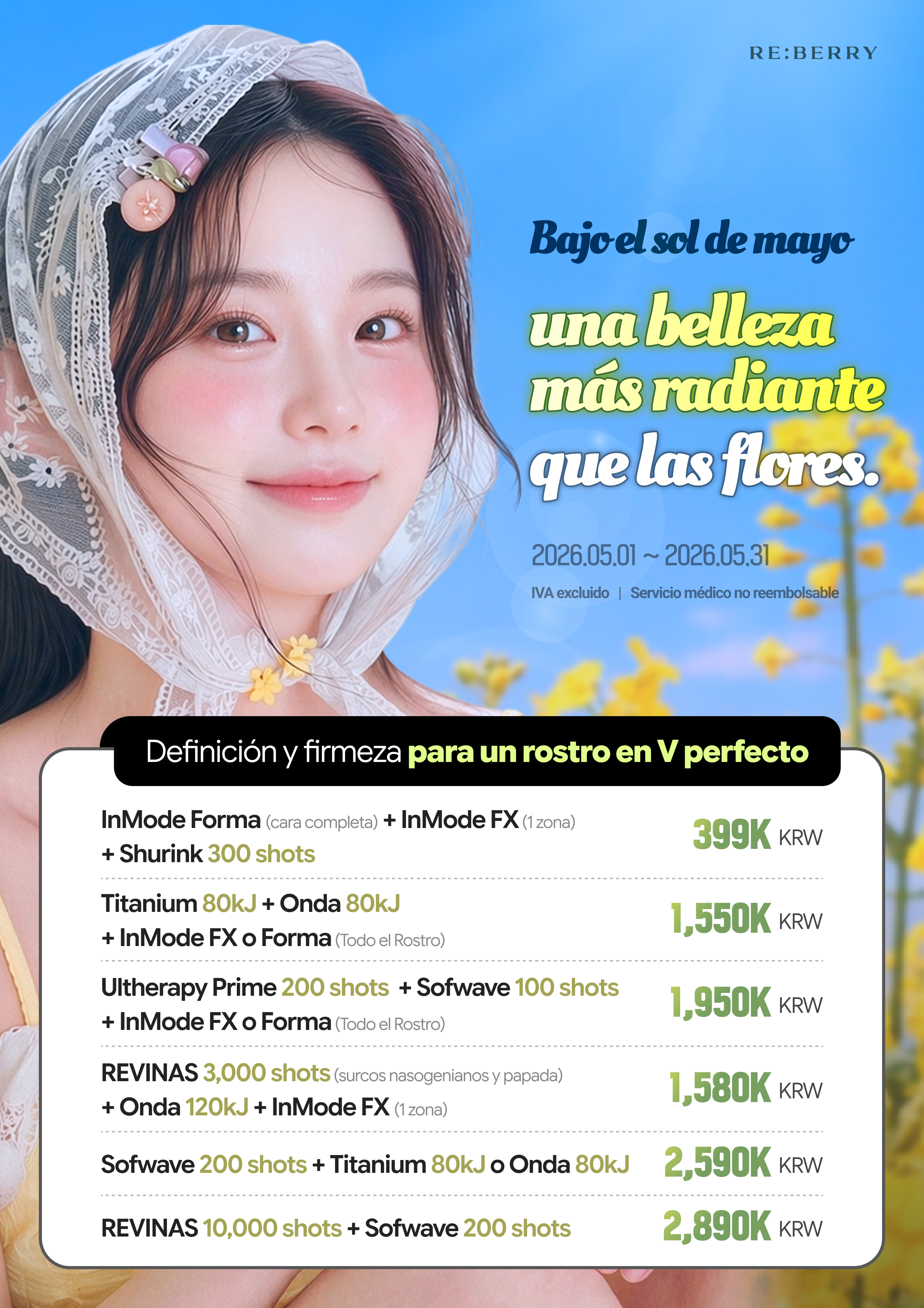 RE:BERRY Myeongdong Mayo 2026 Promoción Página 10 — Ofertas y precios